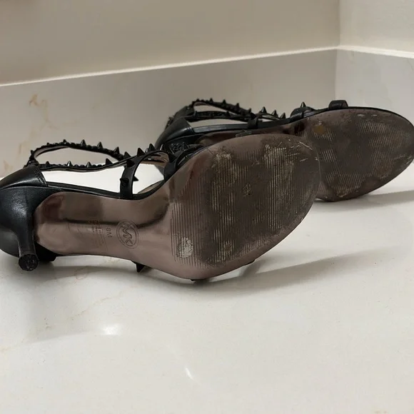 Michael Kors size 8 Larissa studs and jewels strappy heels. - Picture 7 of 7